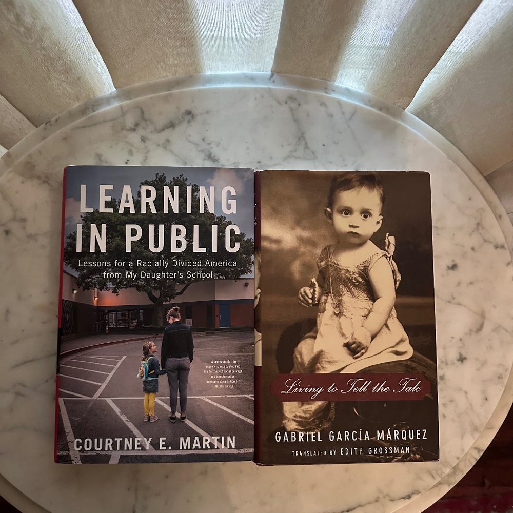 Living To Tell The Tale by Gabriel Garcia Marquez + One Additional Book